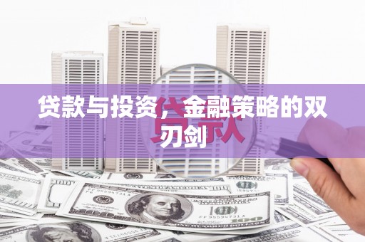 港闸贷款与投资，金融策略的双刃剑