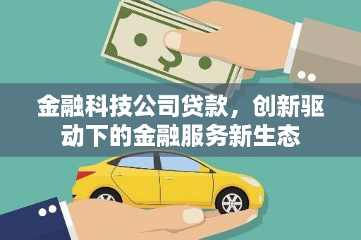 港闸金融科技公司贷款，创新驱动下的金融服务新生态