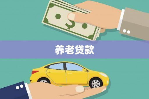 港闸养老贷款
