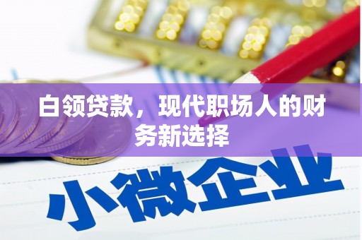 港闸白领贷款，现代职场人的财务新选择