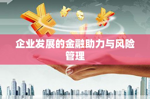 港闸企业发展的金融助力与风险管理