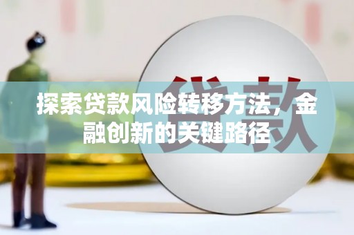 港闸探索贷款风险转移方法，金融创新的关键路径