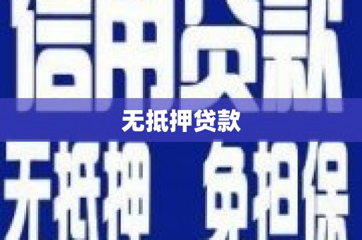 港闸无抵押贷款