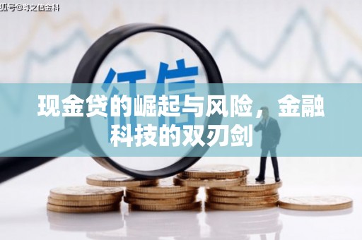 港闸现金贷的崛起与风险，金融科技的双刃剑