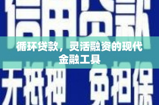 港闸循环贷款，灵活融资的现代金融工具