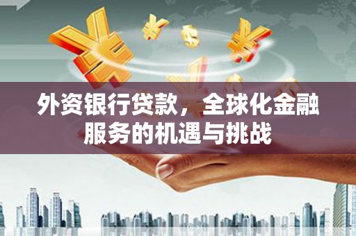 港闸外资银行贷款，全球化金融服务的机遇与挑战