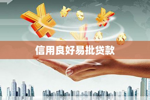 港闸信用良好易批贷款