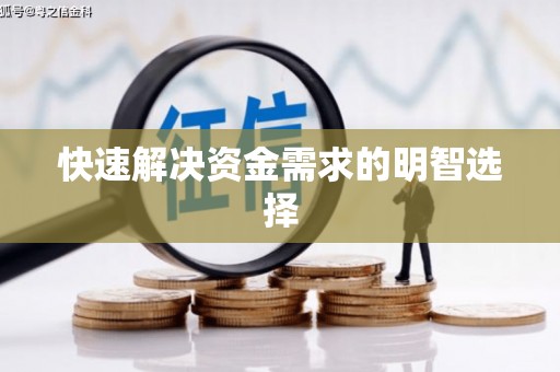 港闸快速解决资金需求的明智选择