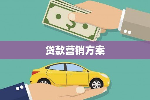 港闸贷款营销方案